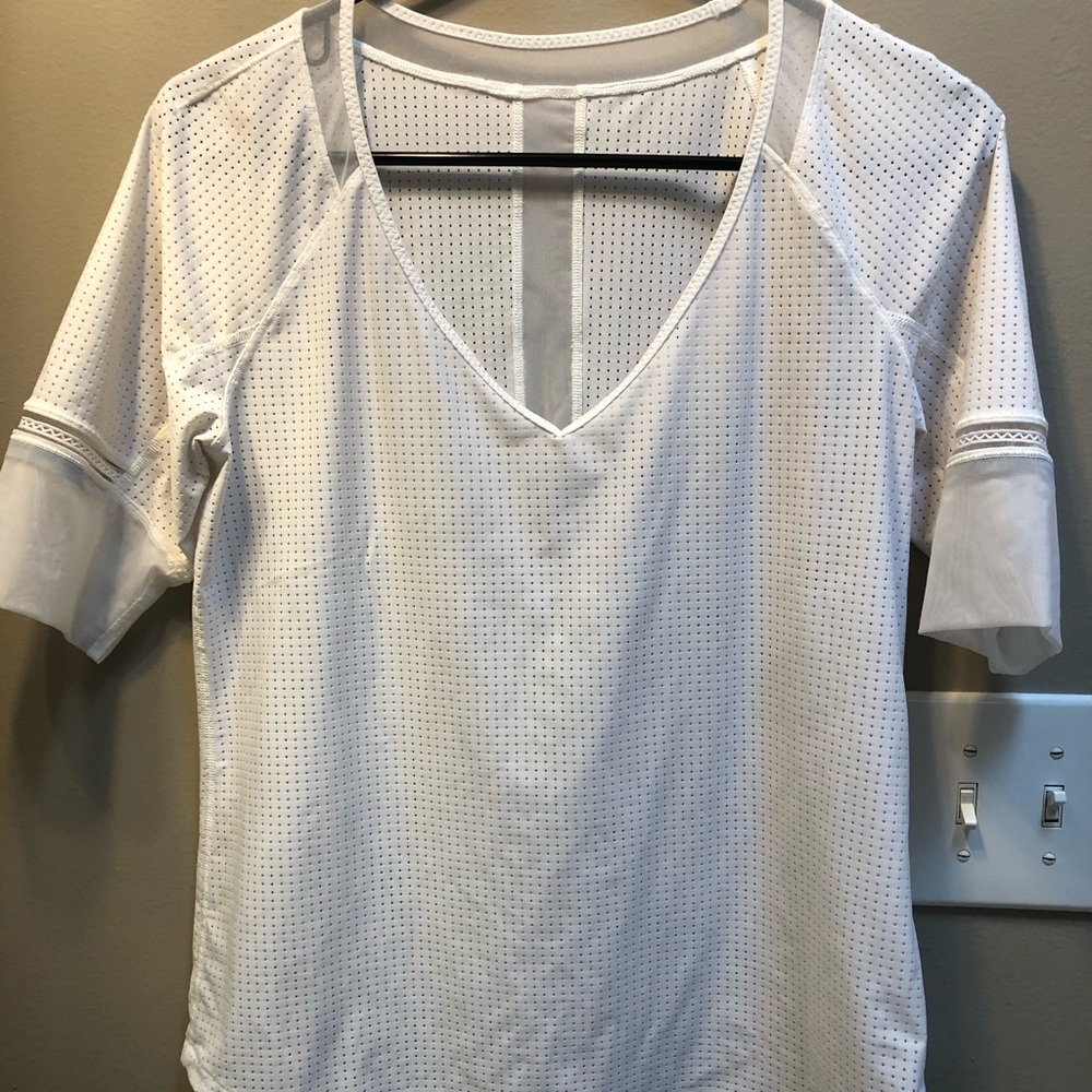 Lululemon Athletic Mesh Shirt